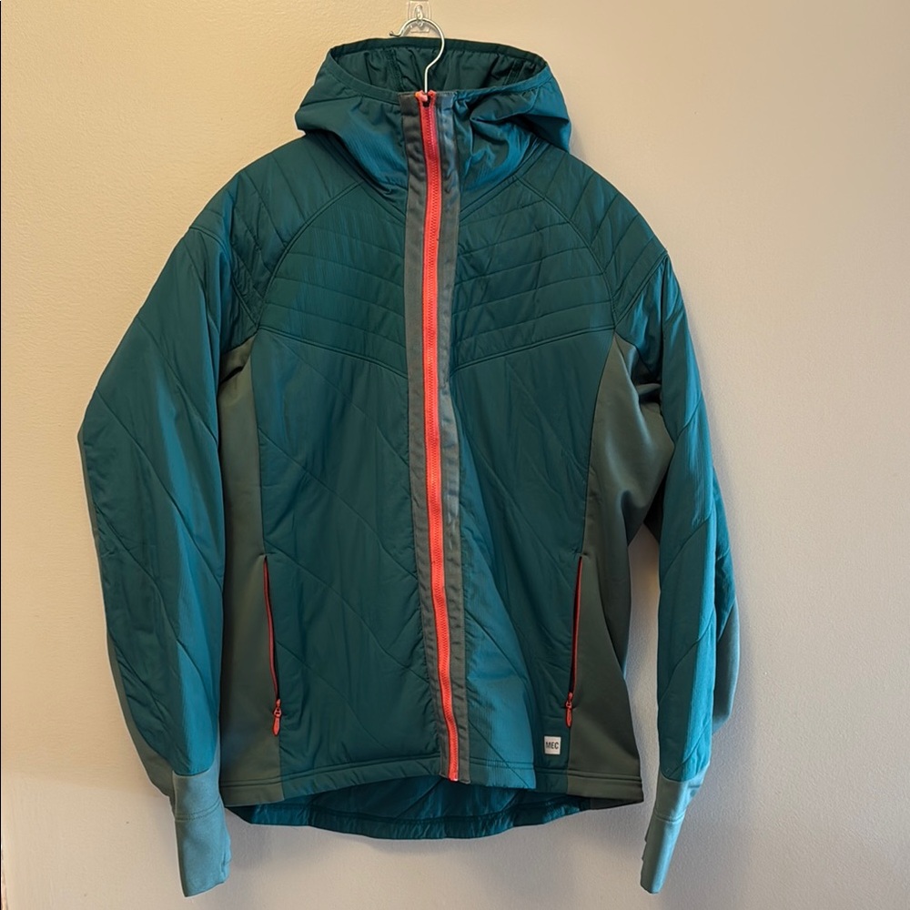 MEC Waxwing Lightweight Teal Jacket